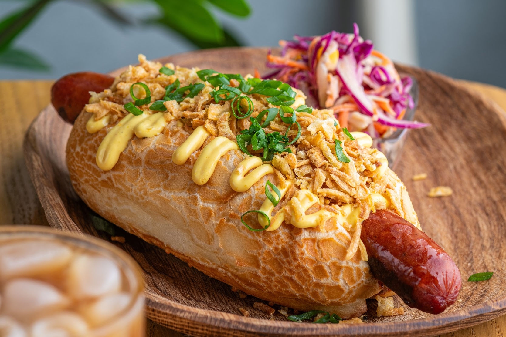 Хот дог Уго с говяжьей сосиской 