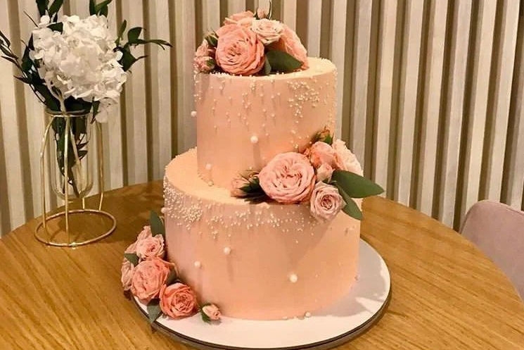 Торт Розовые розы