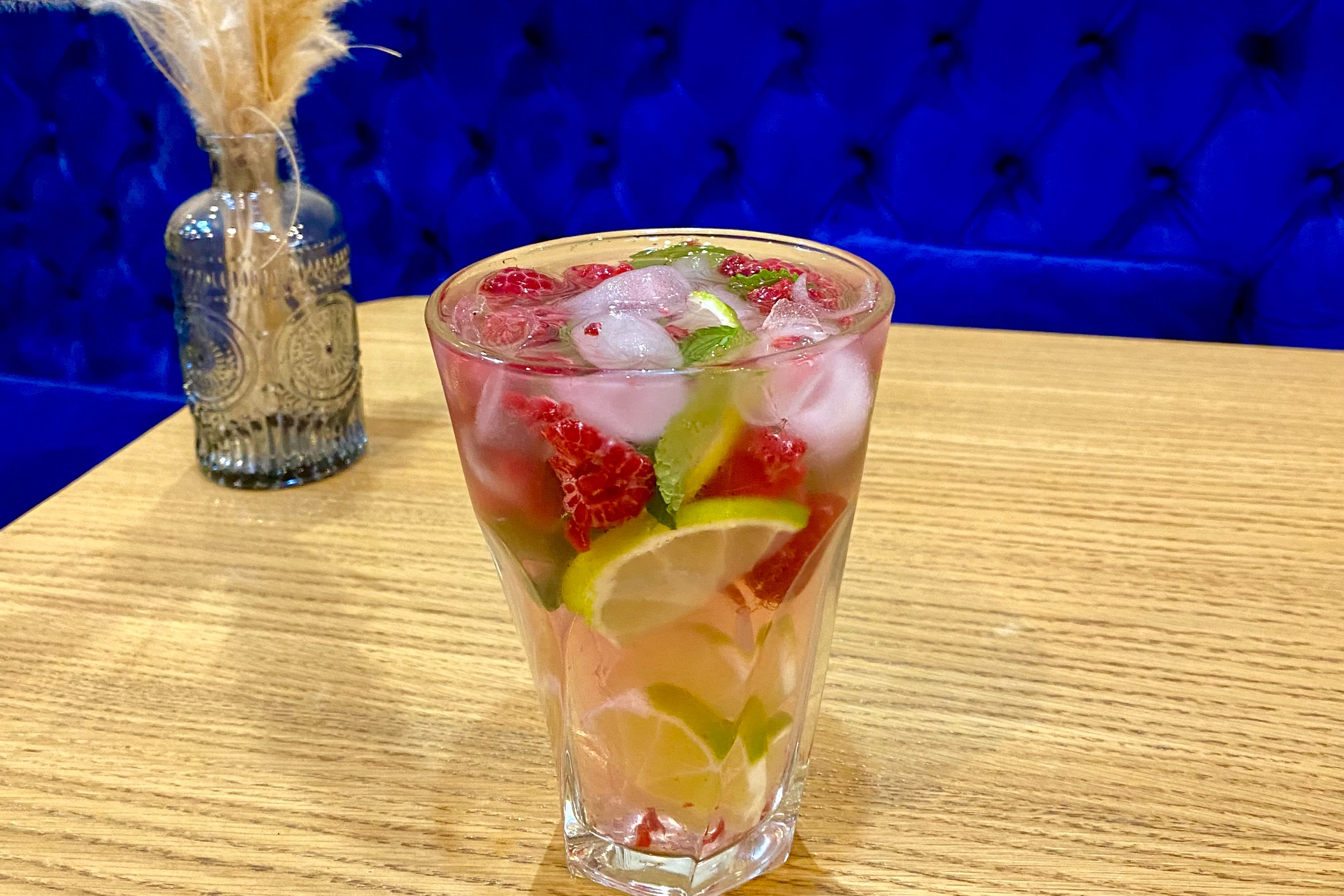 Лимонад малина - лайм