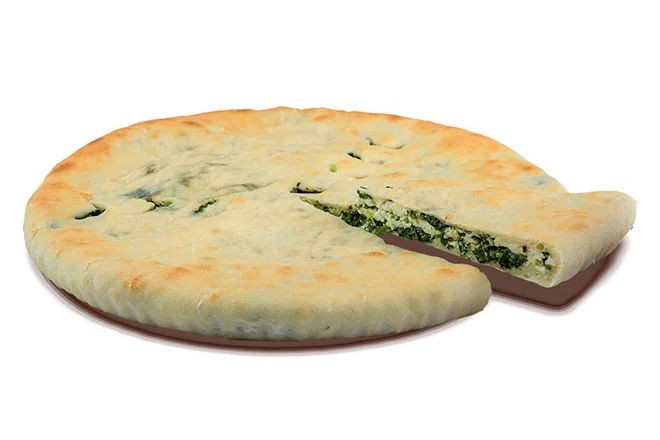 Пирог с сыром и зеленью