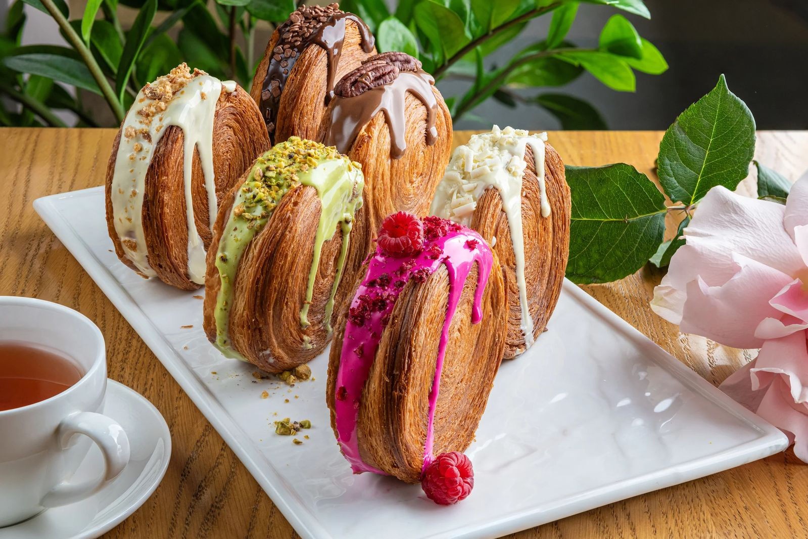 Круассан ролл Малина 